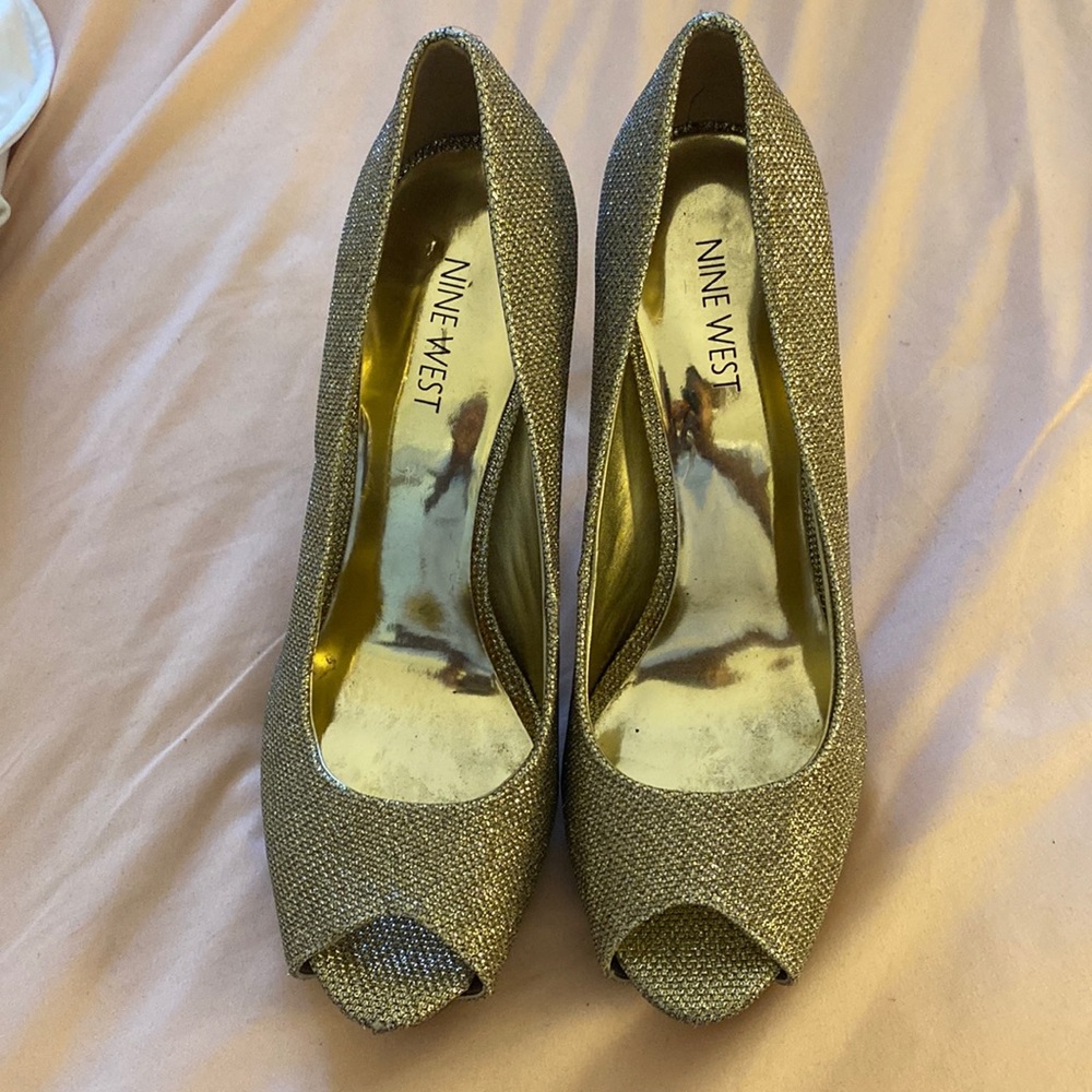 Open toe heels